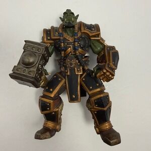 Vtg Warcraft III Thrall Action Figure 2002 Blizzard 7" Loose Hammer Series 1 Orc